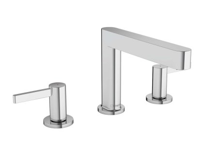 Hansgrohe Finoris Umývadlová batéria 110, 3-otvorová inštalácia, s výpusťou Push-Open, EcoSmart, chróm 76033000-HG