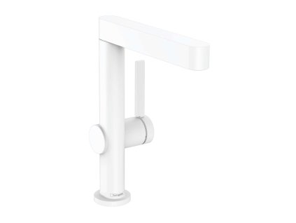Hansgrohe Finoris Umývadlová batéria 230, s výpustom Push-Open a otočným výtokom, matná biela 76060700-HG