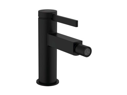 Hansgrohe Finoris Bidetová batéria s výpustom Push-Open, matná čierna 76200670-HG