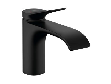 Hansgrohe Vivenis Umývadlová batéria 80, s výpustom, EcoSmart, matná čierna 75010670-HG