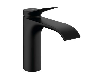 Hansgrohe Vivenis Umývadlová batéria 110, s výpustom, EcoSmart, matná čierna 75020670-HG