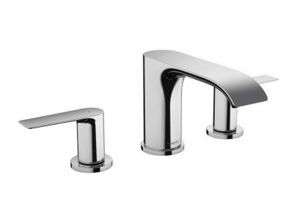 Hansgrohe Vivenis Umývadlová batéria s výpustom, 3-otvorová inštalácia, EcoSmart, chróm 75033000-HG