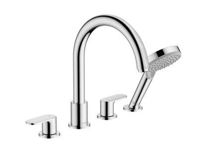 Hansgrohe Vernis Blend Batéria na okraj vane, 4-otvorová inštalácia, chróm 71456000-HG