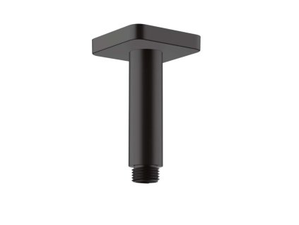 Hansgrohe Vernis Shape Prívod od stropu 10 cm, matná čierna 26406670-HG