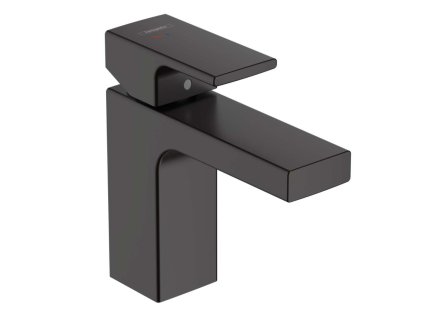 Hansgrohe Vernis Shape Umývadlová batéria s výpustom, CoolStart, EcoSmart, matná čierna 71594670-HG