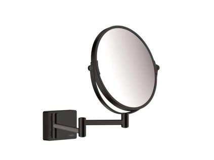 Hansgrohe AddStoris Kozmetické nástenné zrkadlo, matná čierna 41791670-HG