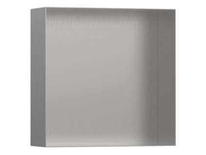 Hansgrohe XtraStoris Minimalistic Výklenok do steny, 30x30x10 cm, kefovaná nerezová 56073800-HG