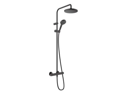 Hansgrohe Vernis Blend Sprchový set Showerpipe 200 s termostatom, EcoSmart, matná čierna 26089670-HG