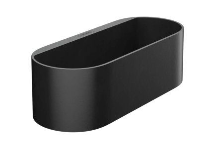 Hansgrohe WallStoris Hlboká polička, matná čierna 27912670-HG