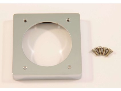 Ideal Standard Archimodule Dištančný rámik na 1-otvorovú rozetu (83 mm x 83 mm) (10 mm), chróm A963746AA