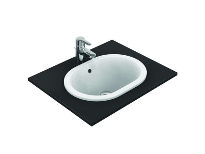 Ideal Standard Connect Umývadlo zápustné, 48x35 cm, s prepadom, biela E504501