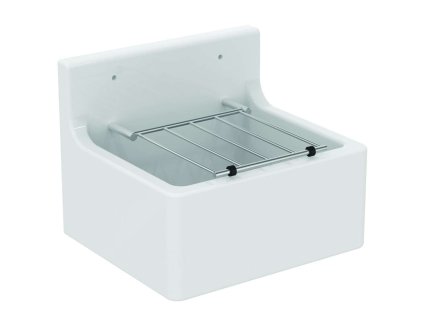 Ideal Standard Výlevky Výlevka 46x38 cm, vrátane mriežky, biela/chróm S593901
