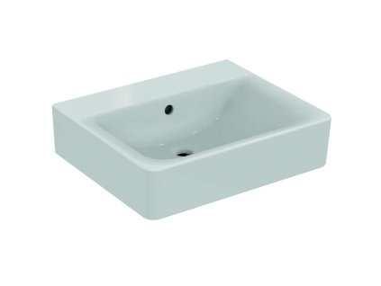 Ideal Standard Connect Umývadlo, 55x18x46 cm, bez otvoru na batériu, s prepadom, Ideal Plus, biela E8111MA