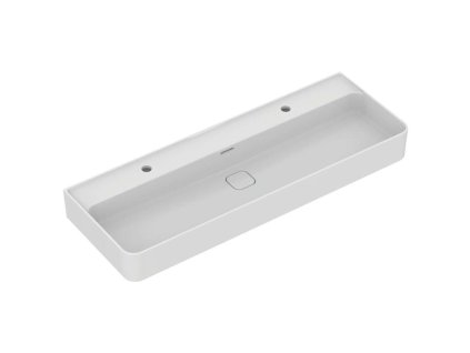 Ideal Standard Strada II Umývadlo, 120x43 cm, s prepadom, 2 otvory na batériu, s Ideal Plus, biela T3595MA