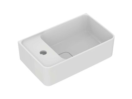 Ideal Standard Strada II Umývadielko, 45x27 cm, s prepadom, otvor na batériu vľavo, s Ideal Plus, biela T2995MA