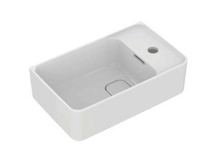 Ideal Standard Strada II Umývadielko, 45x27 cm, s prepadom, otvor na batériu vpravo, s Ideal Plus, biela T2994MA