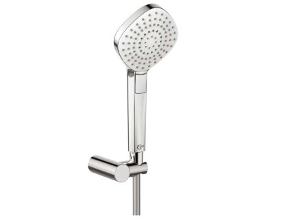 Ideal Standard IdealRain Evo Set sprchovej hlavice Diamond 115, hadice s ručnou sprchou, 3 prúdy, chróm B2405AA