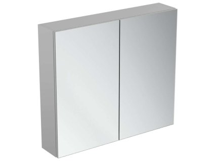 Ideal Standard Mirror&Light Zrkadlová skrinka 80x70 cm, hliník T3591AL