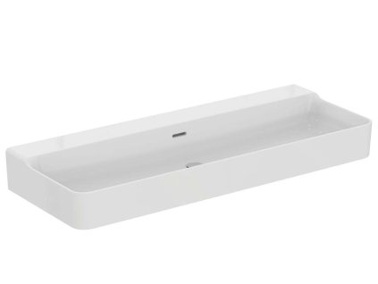 Ideal Standard Conca Ceram Dvojumývadlo, 120x45 cm, s prepadom, bez otvoru na batérie, biela T380501
