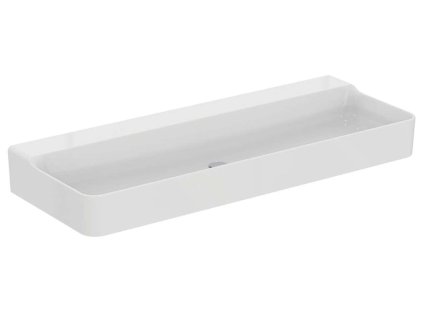 Ideal Standard Conca Ceram Dvojumývadlo, 120x45 cm, bez prepadu, bez otvoru na batérie, biela T380901