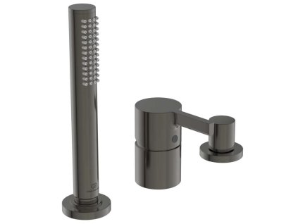 Ideal Standard Joy Batéria na okraj vane, 3-otvorová inštalácia, Magnetic Grey BC788A5