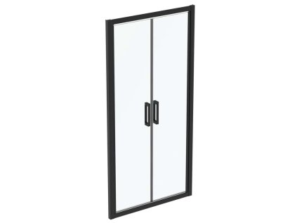 Ideal Standard Connect 2 Sprchové dvere 100 cm, čierna/číre sklo K9296V3