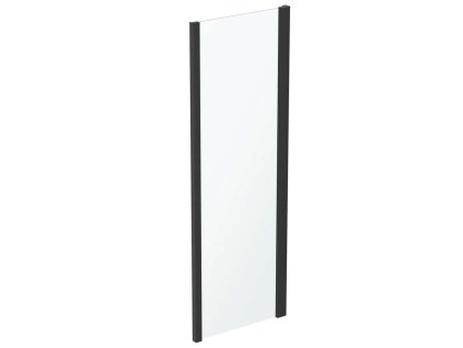 Ideal Standard Connect 2 Pevná bočná stena 85 cm, čierna/číre sklo K9301V3