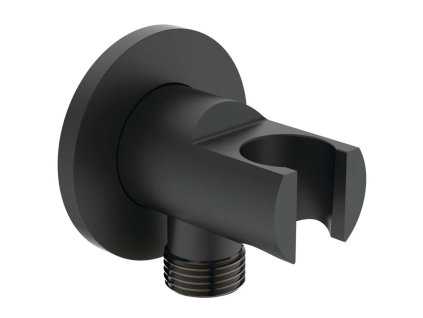 Ideal Standard Idealrain Držiak sprchy s prípojkou, čierna BC807XG