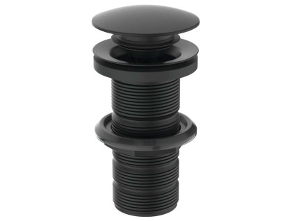 Ideal Standard Príslušenstvo Odtoková súprava Click-Clack na umývadlá bez prepadu, čierna E1483XG