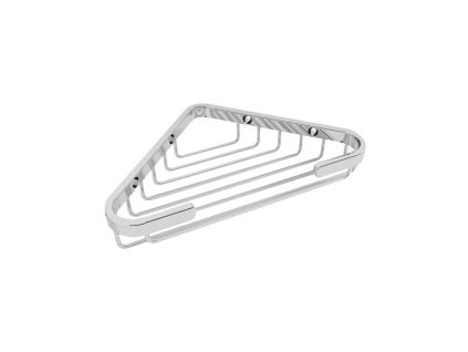 Jika Generic Rohová drôtená polička, 150x150x33,1 cm, chróm H3853D30040301