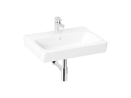 Jika Lyra plus Umývadlo, 60x45 cm, s prepadom, s otvorom na batériu, biela H8103820001041