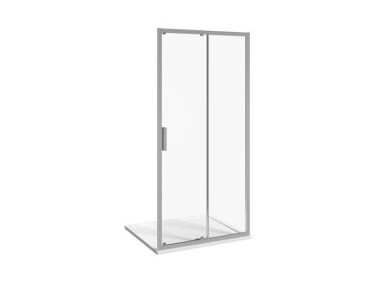 Jika Nion Sprchové dvere dvojdielne L/P, 100 cm, Jika perla Glass, strieborná/sklo arctic H2422N30026661