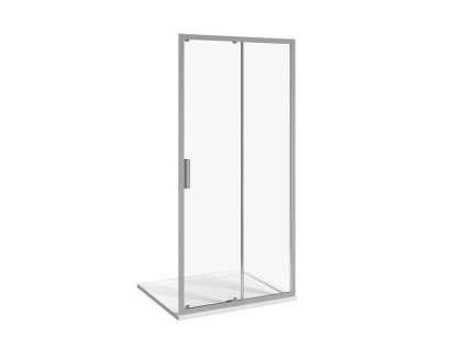 Jika Nion Sprchové dvere dvojdielne, Ľ/P, 140 cm, Jika perla Glass, strieborná/sklo arctic H2422N80026661