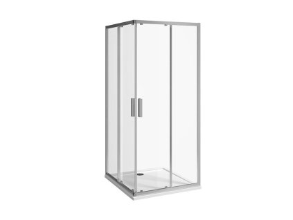 Jika Nion Sprchový kút 100x100 cm, Jika perla Glass, strieborná/sklo arctic H2512N30026661