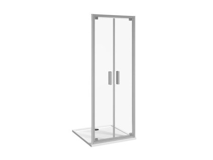 Jika Nion Sprchové dvere pivotové dvojkrídlové L/P, 90 cm, Jika perla Glass, strieborná/sklo arctic H2562N20006661