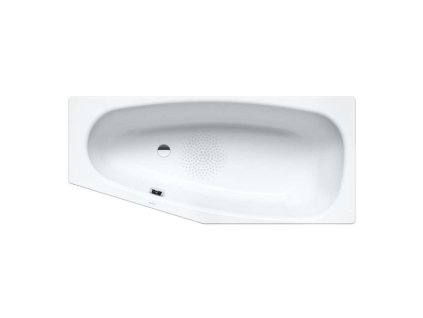 Kaldewei Asymetrická vaňa Mini ľavá 832, 1570x 75/50 cm, antislip, biela 224830000001
