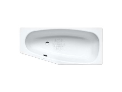 Kaldewei Asymetrická vaňa Mini ľavá 836, 1570x 70/48 cm, antislip, biela 225230000001