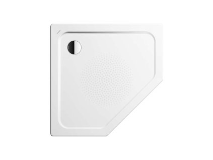 Kaldewei Avantgarde Päťuholníková sprchová vanička Cornezza 672-2, 100x100 cm, antislip, Perl-Effekt, s polystyrénovým nosičom, biela 459235003001