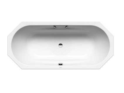 Kaldewei  Vaňa Vaio Duo 8 953, 180x80 cm, s otvormi pre držadlo, antislip, Perl-Effekt, biela 233310223001