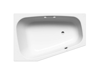 Kaldewei Vaňa Plaza Duo 190, pravá, 180x120 cm, s otvormi pre držadlo, Perl-Effekt, biela 237010113001