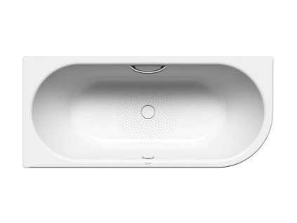 Kaldewei Vaňa Centro Duo 1 pravá 130, 170x75 cm, s otvormi pre držadlo, antislip, biela 283010220001