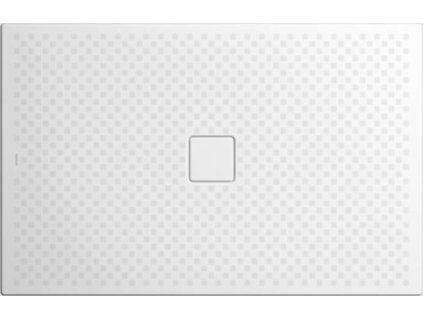 Kaldewei Avantgarde Obdĺžniková sprchová vanička Conoflat 791-2, 800x1300 mm, biela – sprchová vanička, celoplošný antislip, Perl-Effekt, polystyrénový nosič 466135043001