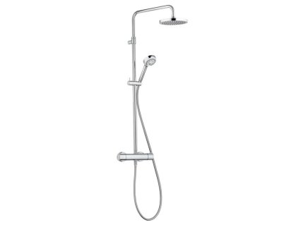 Kludi Logo Sprchový set Dual Shower System s termostatom, 20 cm, chróm 6809205-00