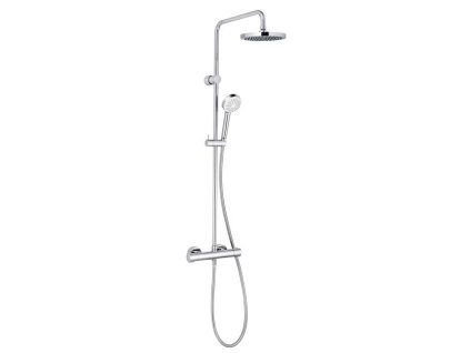 Kludi Logo Sprchový set s termostatom, 1 prúd, chróm 6809405-00