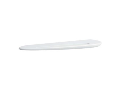 Laufen Il Bagno Alessi One Polička s držiakom na uterák, biela H8709720000001
