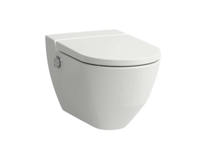 Laufen Cleanet Navia Elektronický bidet s keramikou, Rimless, SoftClose, s LCC, biela H8206014000001