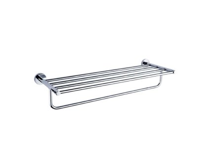 Nimco Unix Polička s držiakom na uteráky, dĺžka 65 cm, chróm UN 13063-26