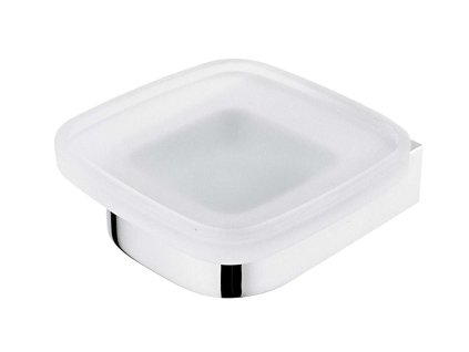 Nimco Nikau Mydlovnička s držiakom, matné sklo/chróm NK 30059C-26