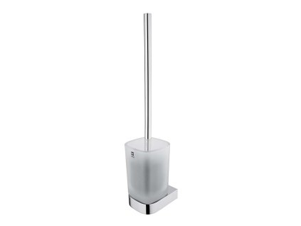 Nimco Nikau WC kefa s držiakom, matné sklo/chróm NK 30094CN-26