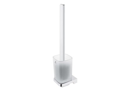 Nimco Maya WC kefa nástenná s držiakom, matné sklo/chróm MA 29094CN-HR-26